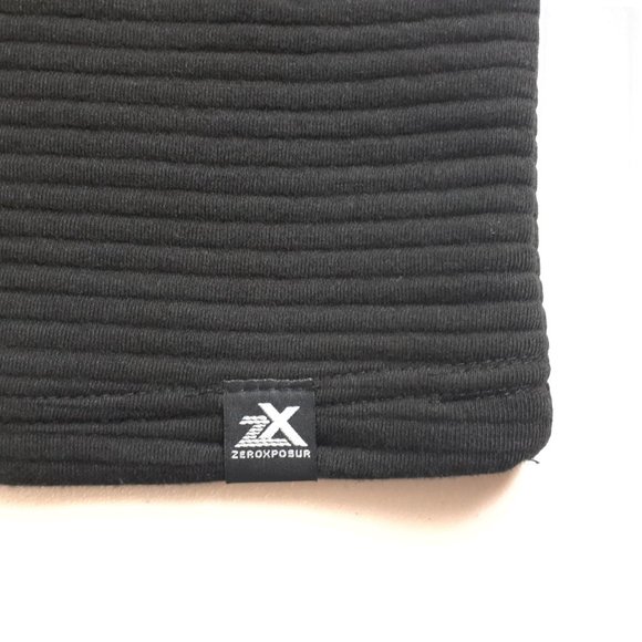 ZeroXposur Black Sport Knit Mock Turtleneck Sweater - Picture 11 of 16